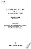 libro La Calidad Del Aire En El Valle De México